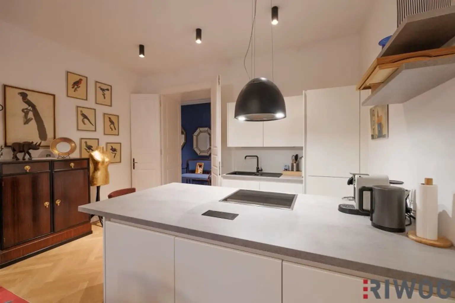 Wohnung mit touristischer Widmung nahe Schloss Schönbrunn | Prunkvolles 3-Zimmer Altbauapartment mit Loggia I 360° Rundgang