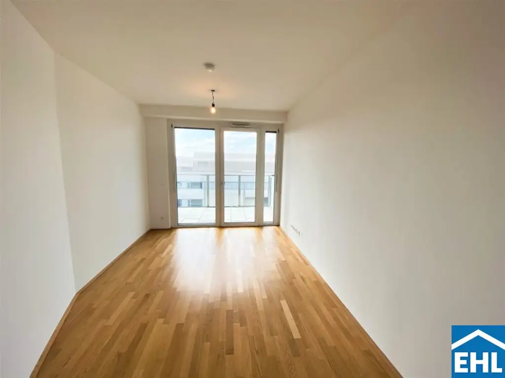 Ideal geschnittene 2-Zimmer Wohnung mit Loggia in U-Bahn-Nähe bei der Messe Wien!