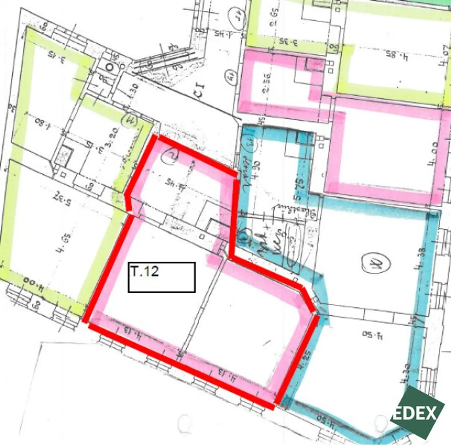 Wohnung mit Potential: Sanierungsbedürftige 2-Zimmer Wohnung nahe Augarten