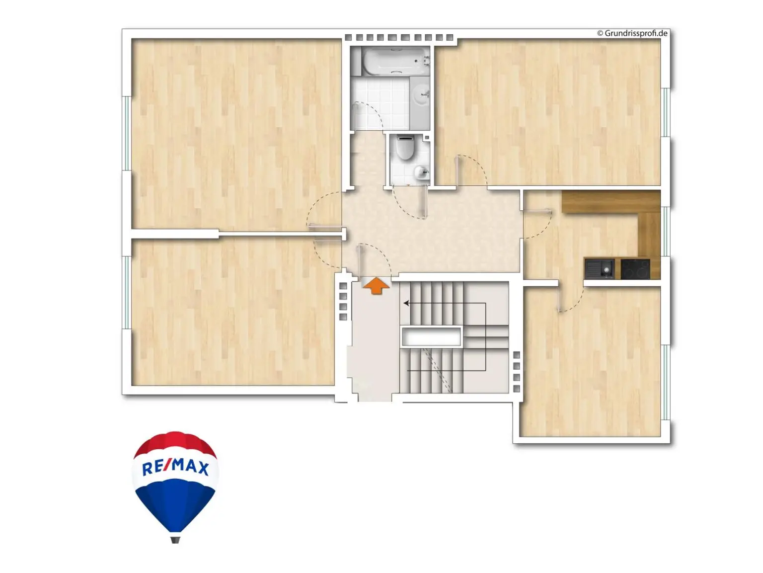 Vier-Zimmer-Wohnung in Sieveringer Ruhelage nahe Wienerwald
