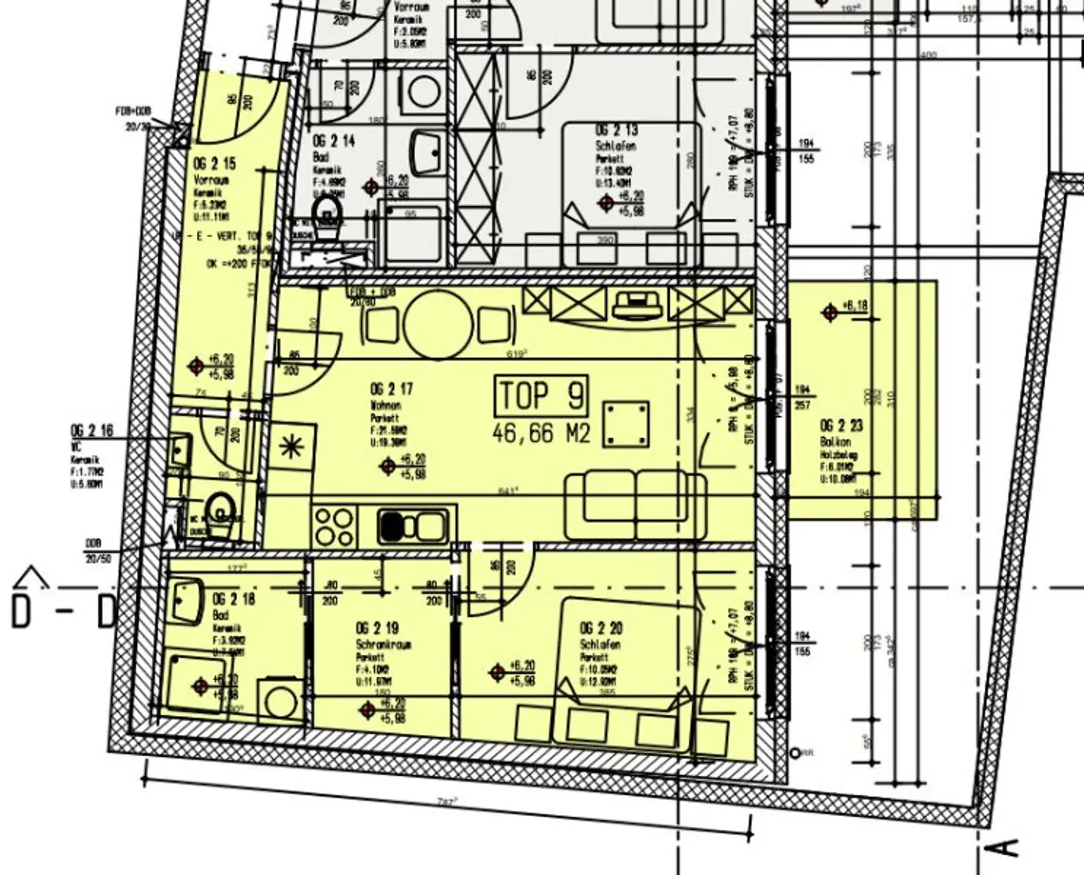 Neuwertige Wohnung im Herzen von Klagenfurt