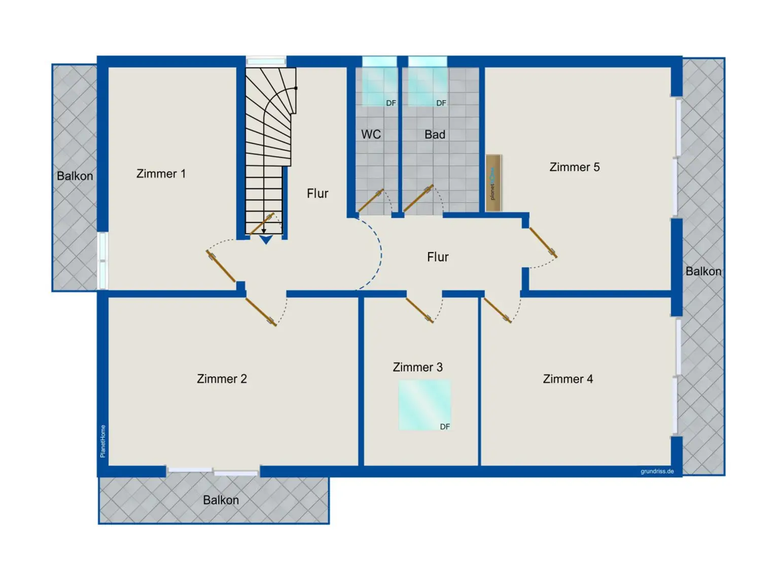 Grundriss Dachgeschoss