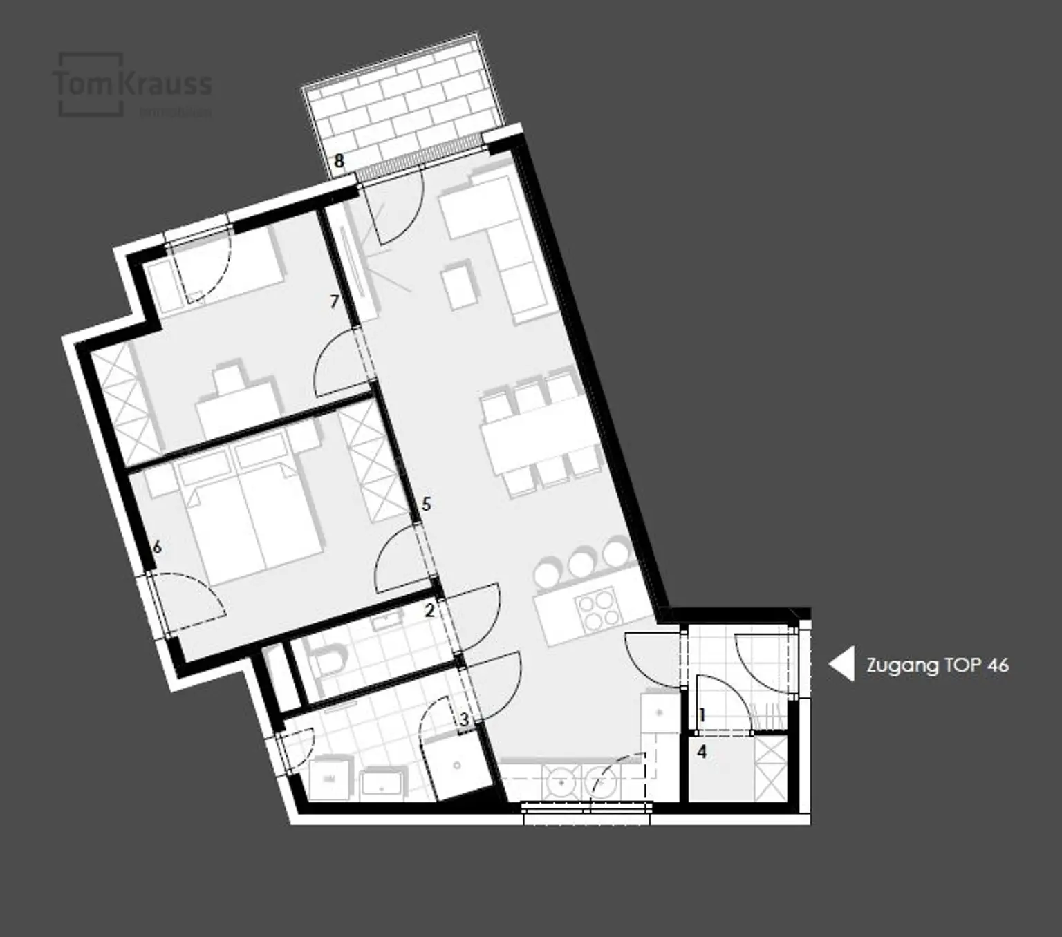 3-ZIMMER WOHNTRAUM MIT BALKON UND PRATERBLICK
