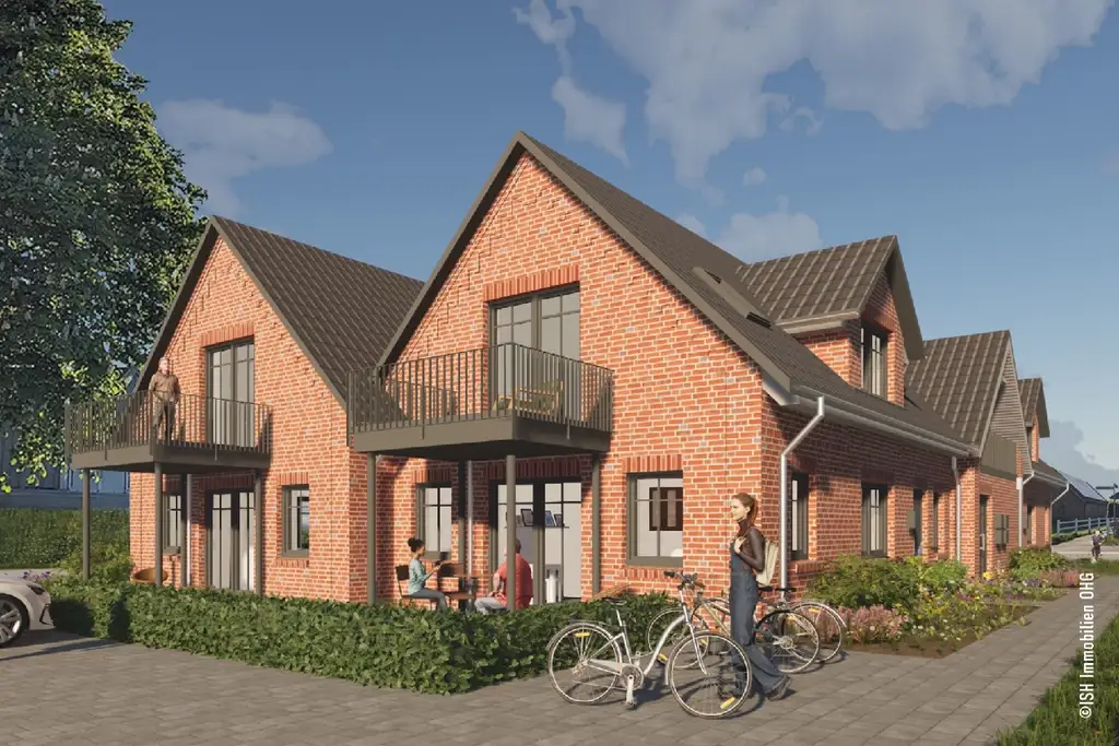 Steinkirchen - chic und nagelneu! 3-Zi.-EG-Wohnung