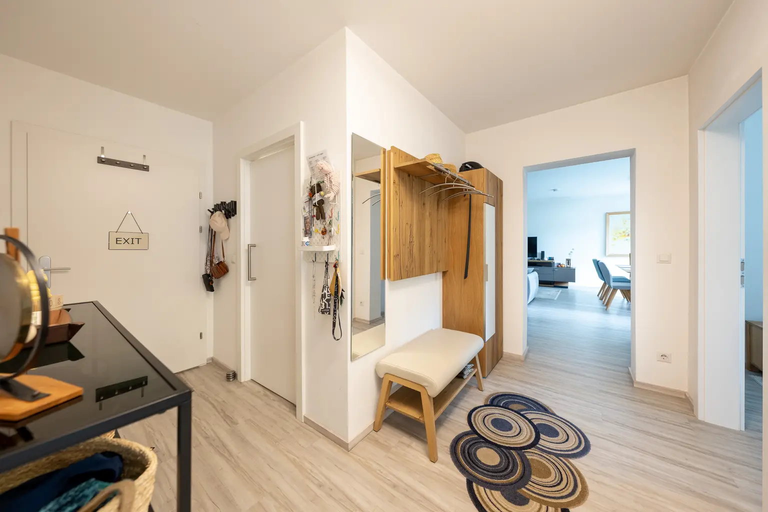 ENTWURF ** Barrierefreie, 3 Zimmerwohnung mit Grünblick, Loggia und Garagenplatz ** ENTWURF