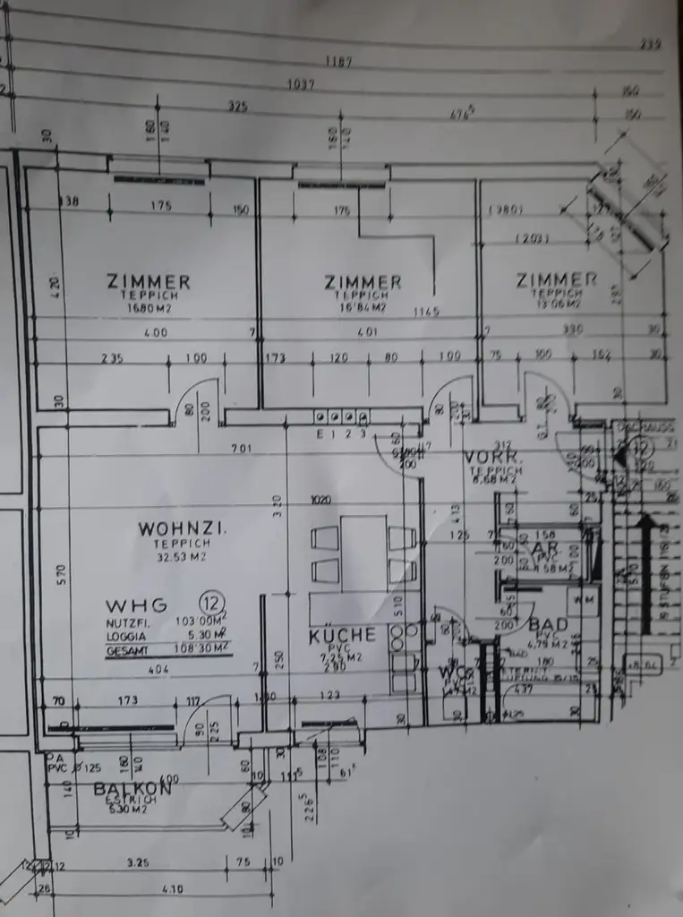 Plan Wohnung
