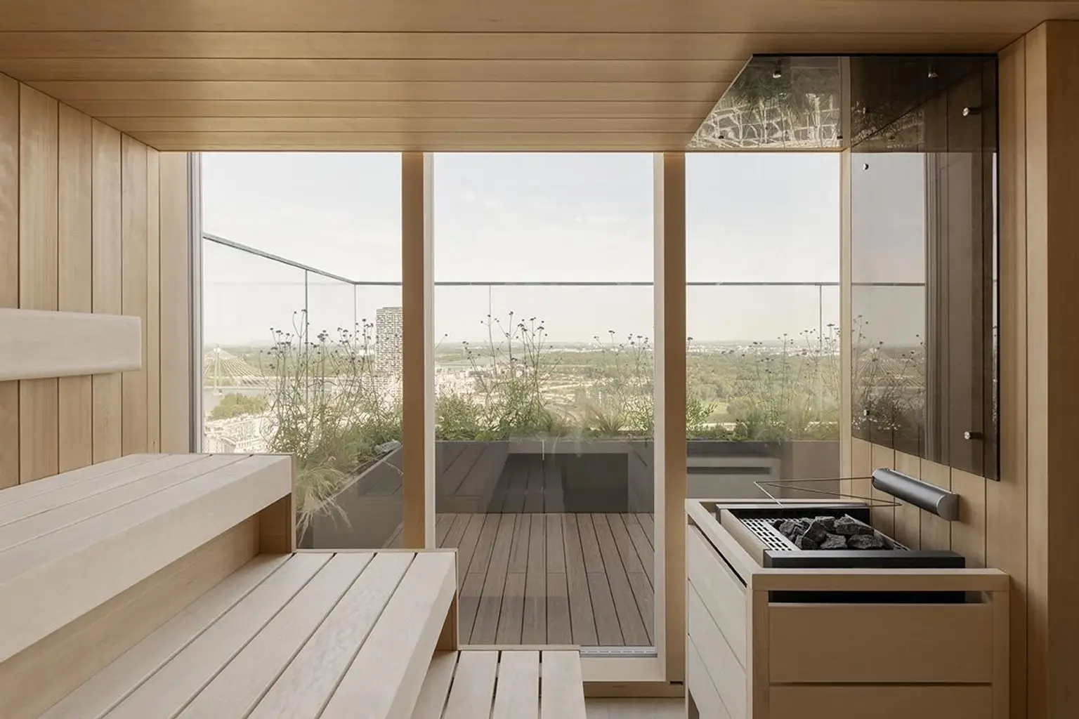 Gemeinschaftsraum / Finnische Sauna