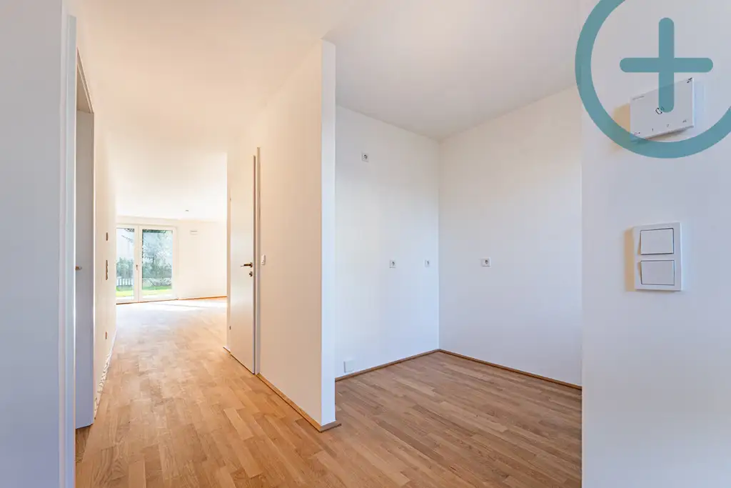 Modernes Familiendomizil inklusive Gartenruhe & Stadtnähe