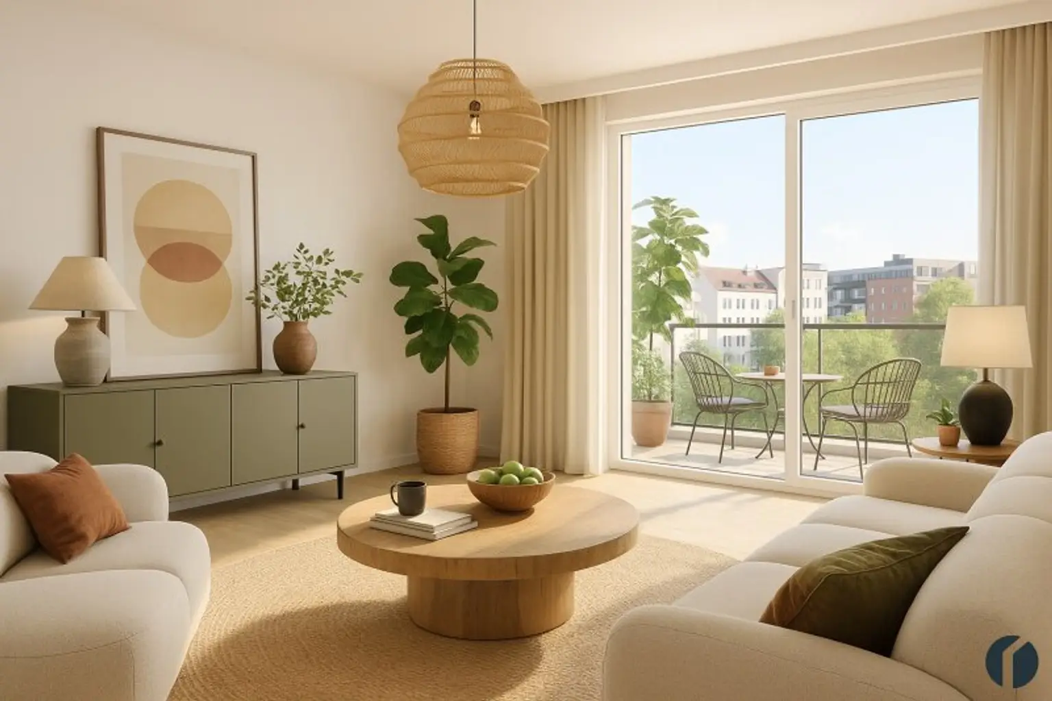 2 Zimmer Wohnung, Nähe Donaulände