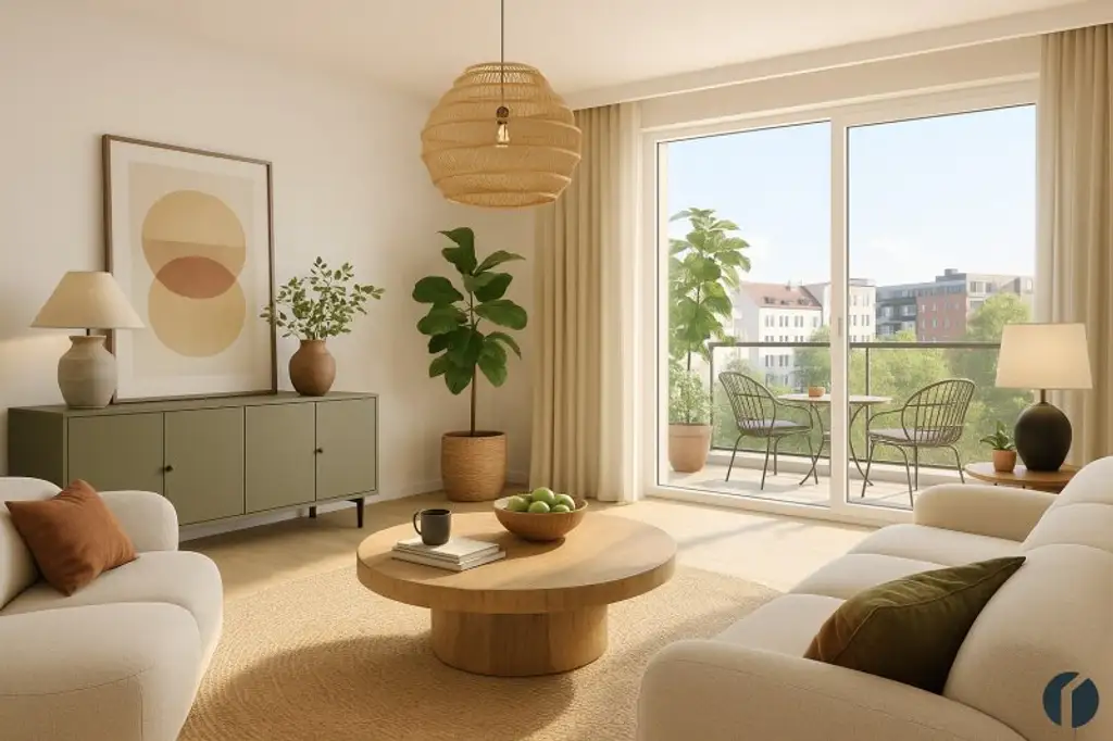 2 Zimmer Wohnung, Nähe Donaulände