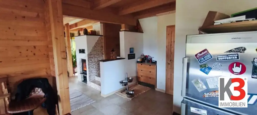 K3 - St. Koloman - neuwertiges Blockhaus mit Blick auf die Osterhorngruppe zu kaufen!!!