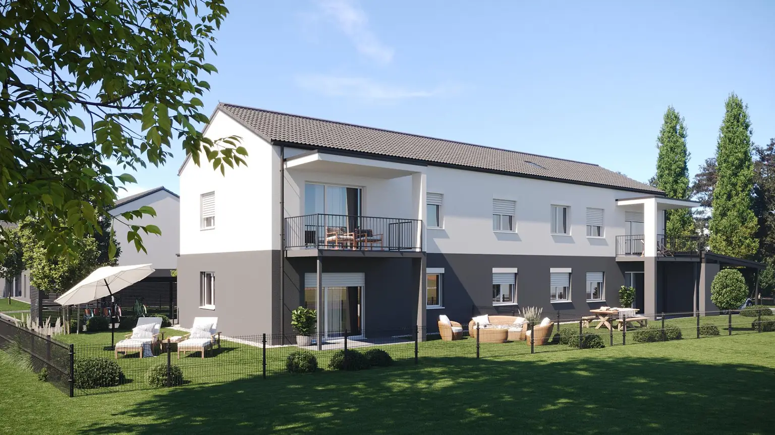 Neubau Gartenwohnung in Werndorf in Ruhelage/ Haus 7 Top 1