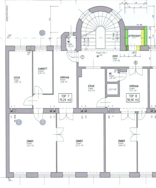 TOLLER ALTBAU - SCHÖNE WOHNUNG IM ALTWIENER STIL - ZUM SANIEREN