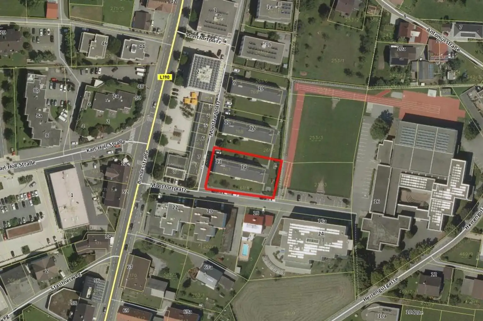 Charmante 3-Zimmer-Wohnung mit Top-Lage am Montfortplatz in Lauterach