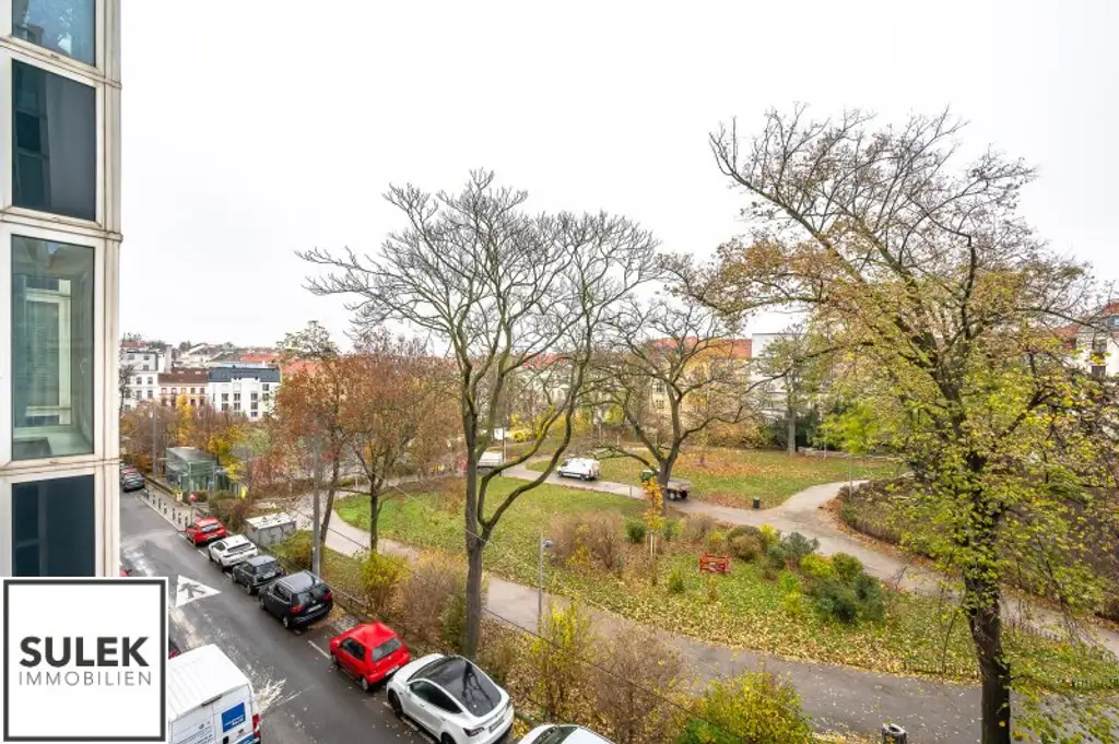Gut geschnittene 2 Zimmer Neubauwohnung mit Grünblick auf den Schubertpark!