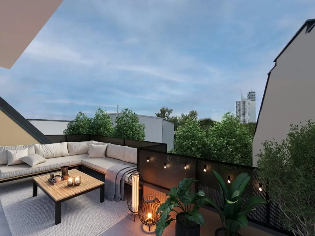 PROVISIONSFREI! Traumhafte Wohnung im DG - 2 Terrassen - Fitnessraum - PKW Stellplatz - Erstbezug nähe Donau
