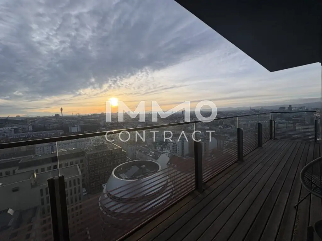 Stephansdom & Sonnenuntergang inklusive: Gemütliche Vierzimmer-Wohnung mit Concierge, Party & BBQ Lounge, Pool usw.