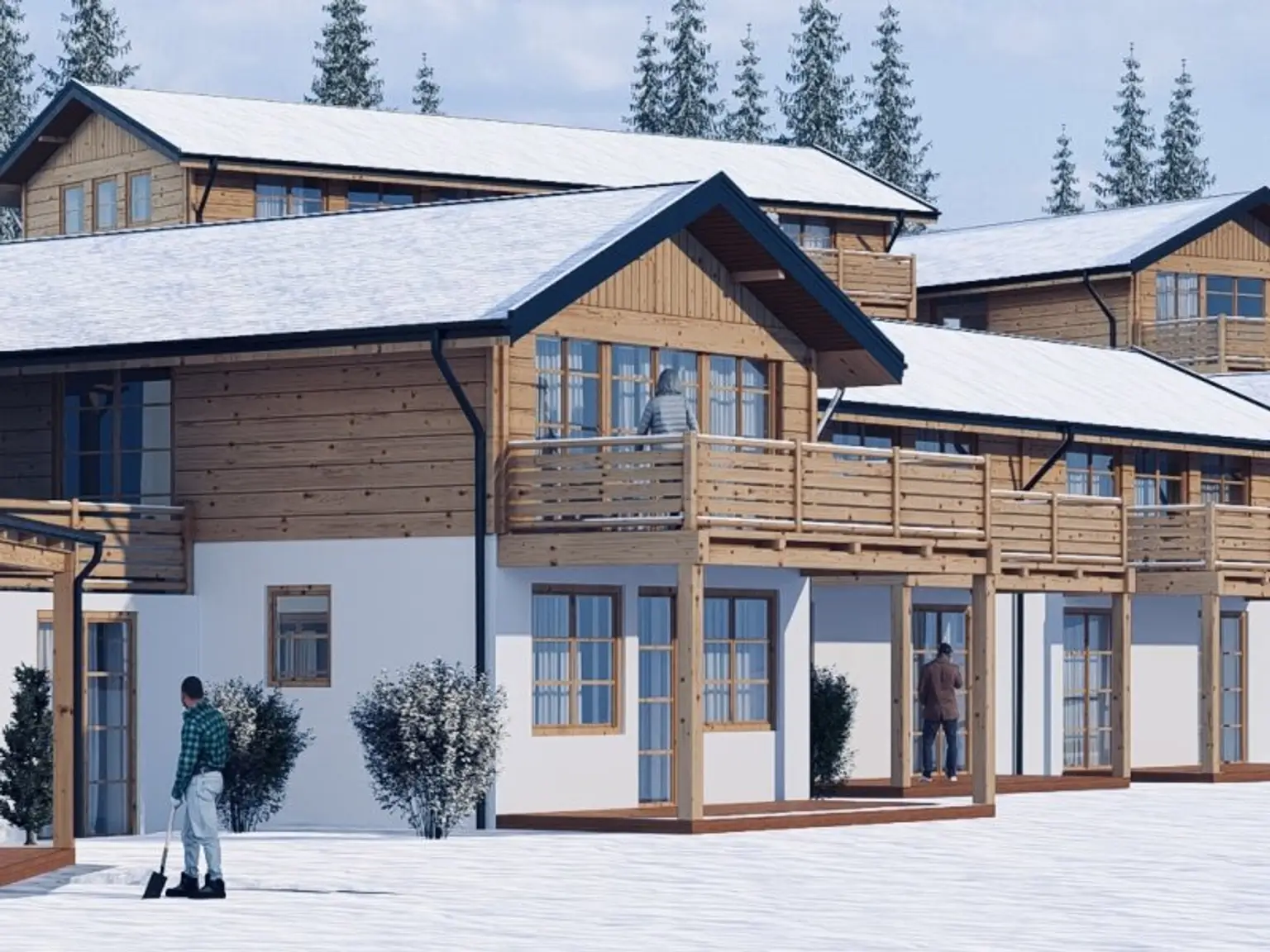 FERIENIMMOBILIE / Kärnten - Hochrindl! Traumhafte Chalets mit herrlichem Blick über das Kärntner Land.