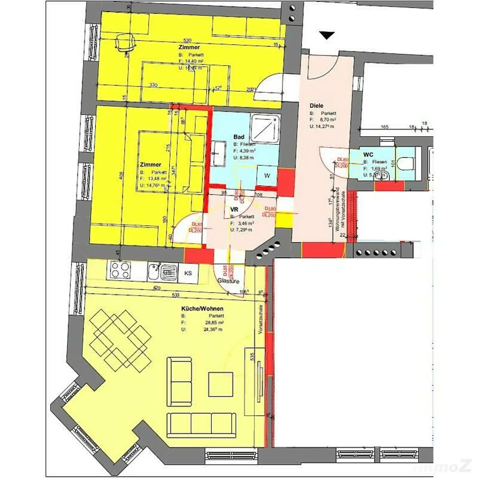 Plan-Skizze
