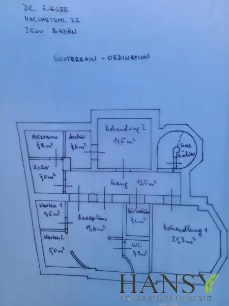 Elegante Villa in Best-Lage von Baden: Modernisiert, Garten & Terrasse