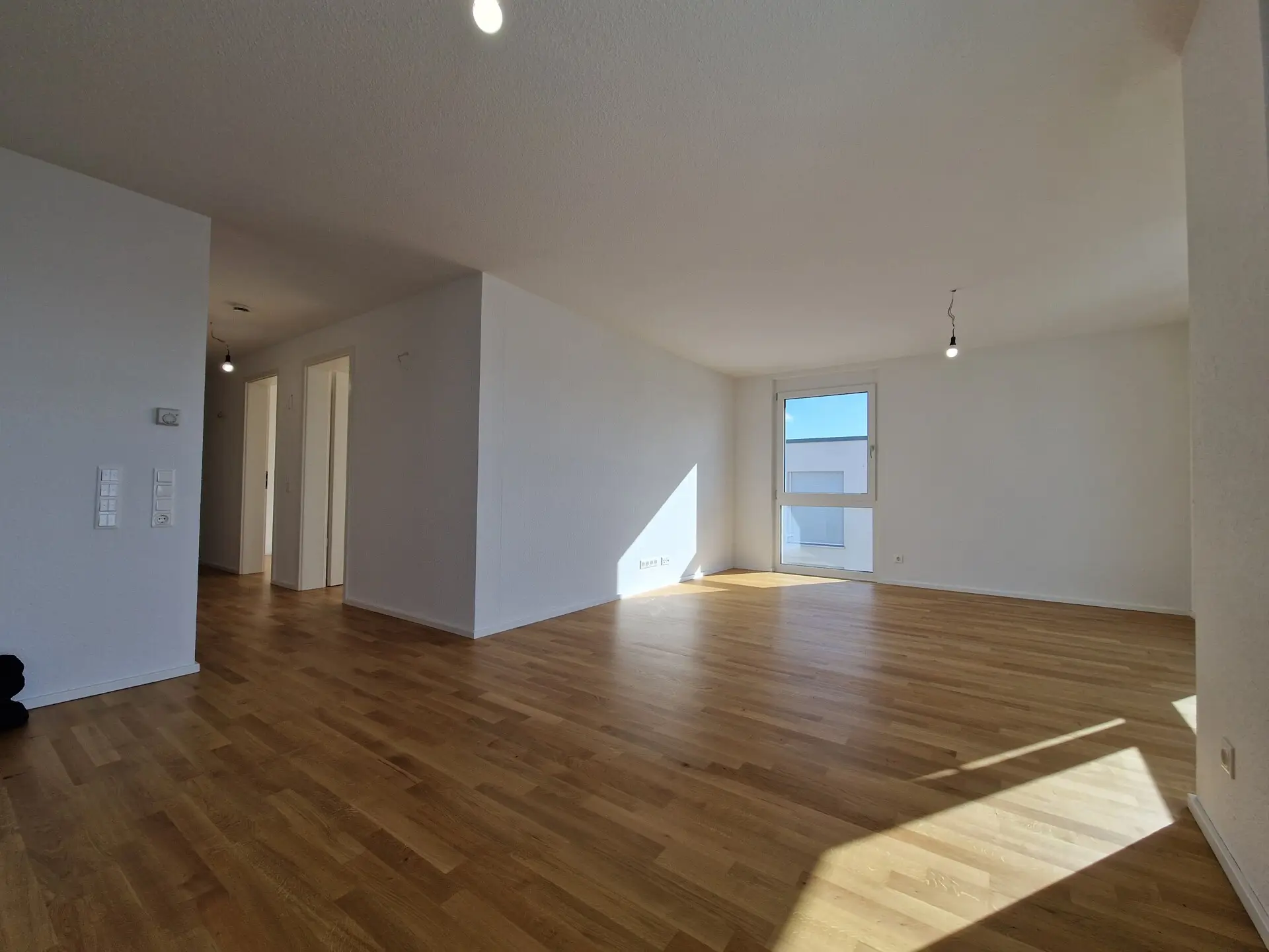 Wohnzimmer Richtung Flur
