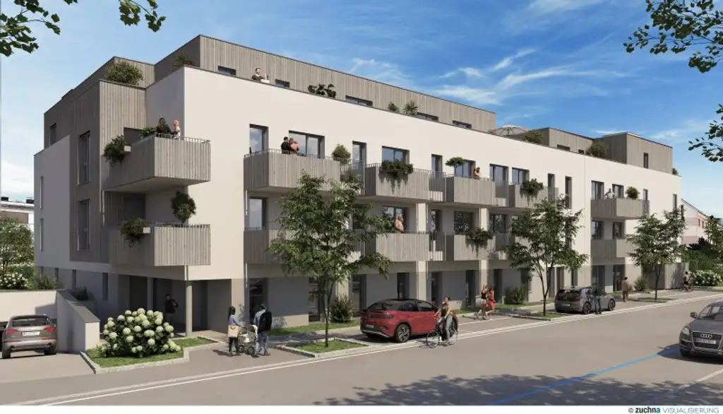 ERSTBEZUG - NEUBAU - Wunderschöne Wohnungen mit eigenem Tiefgaragenplatz im Stadtteil Neustadt