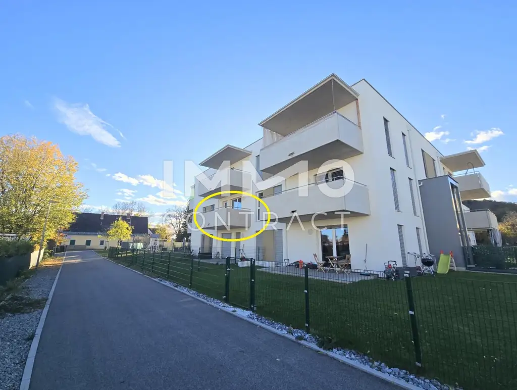 Geförderte 2 Zimmer Wohnung mit großem Balkon - Gradnerstraße 186 A-  Top 8 A