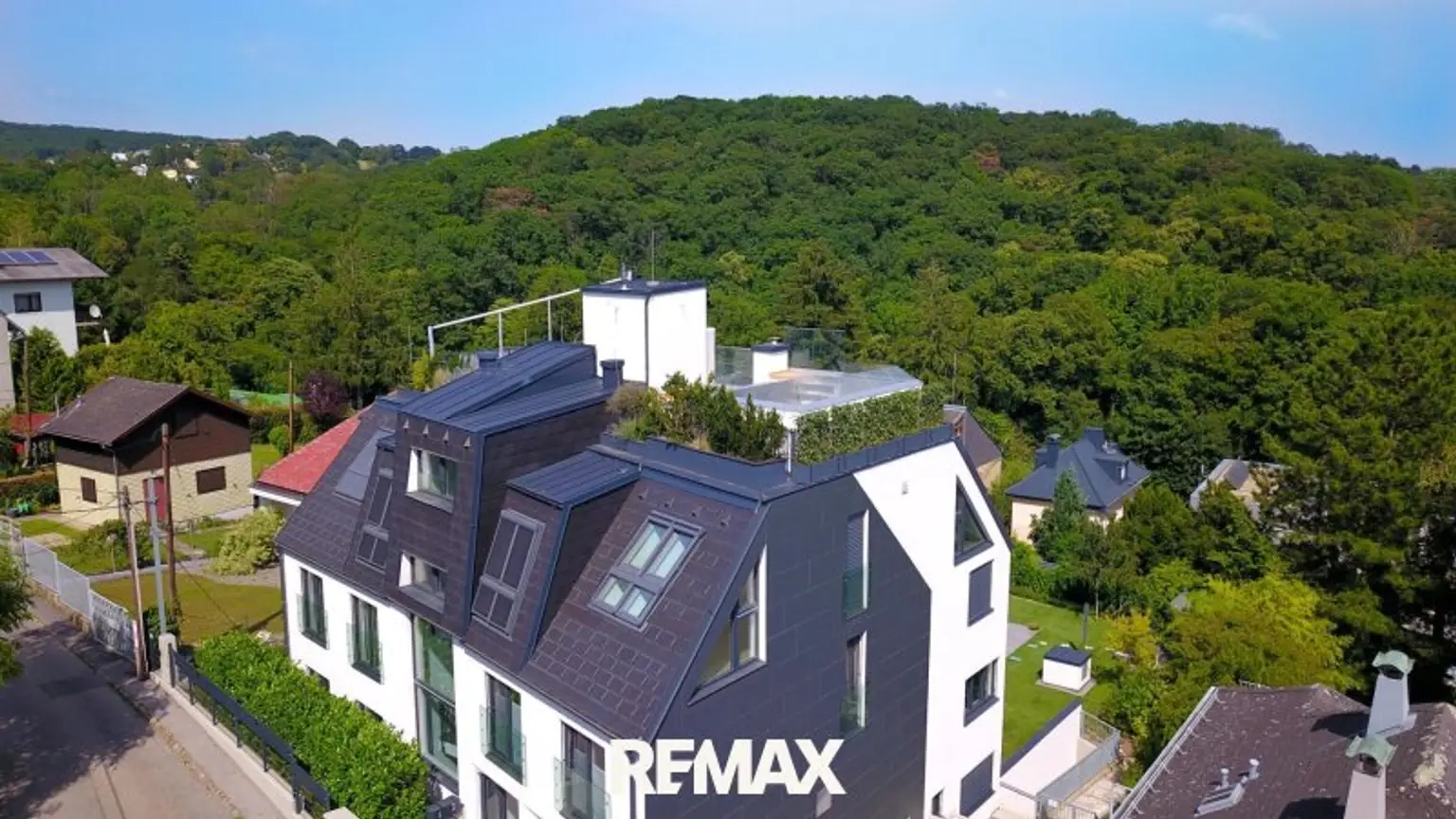Dachterrassenansicht