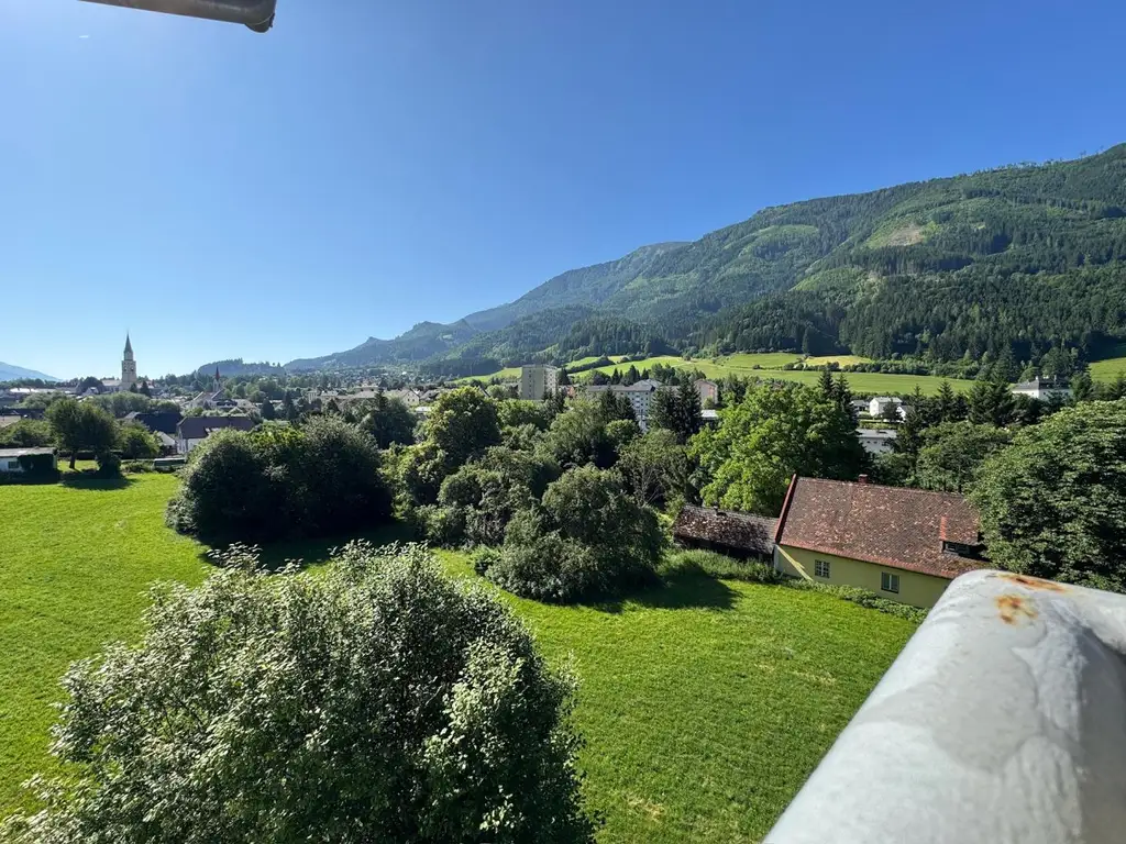 interessante 3-Zimmer Wohnung in Rottenmann mit toller Aussicht