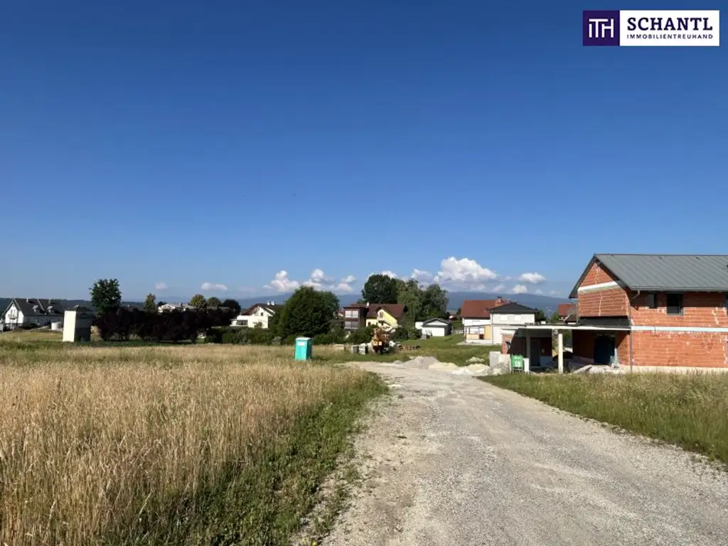Traumgrundstück mit Weitblick in familiärer Wohnlage! In 8501 Lieboch!