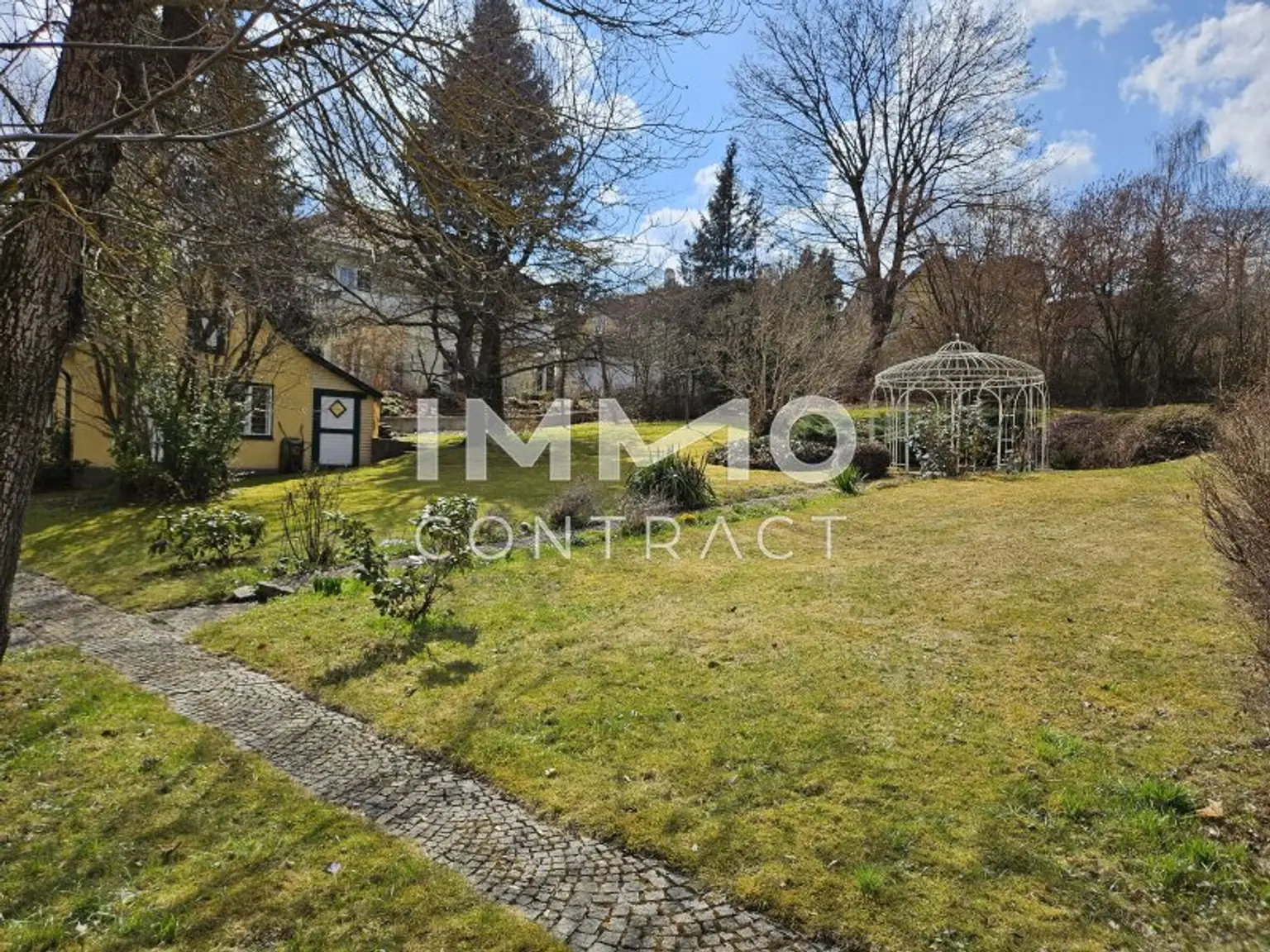 Gartenansicht Richtung Süden