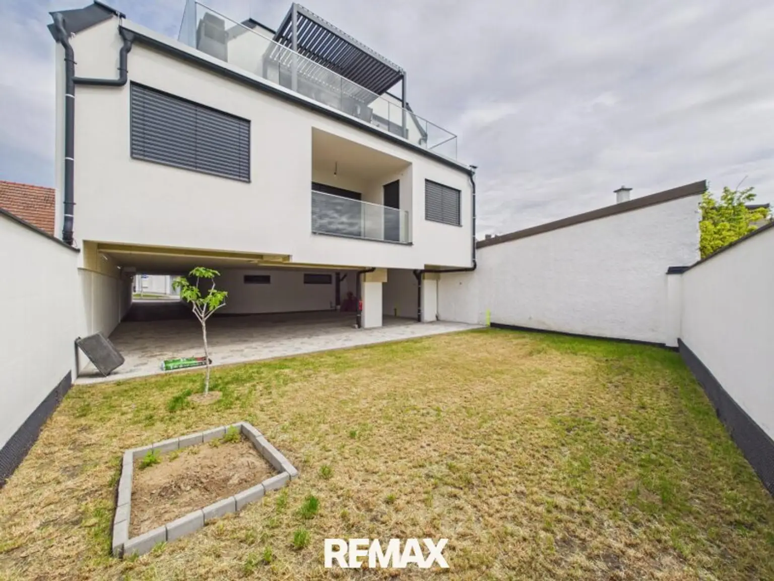 Apartment Neusiedl/See, Gartenansicht