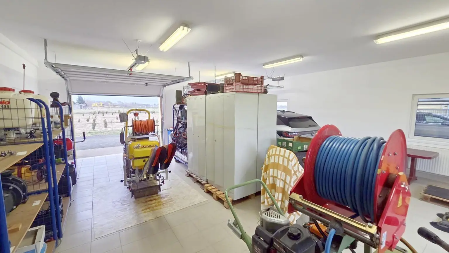 Innenansicht Lagerfläche mit direkter Andienung