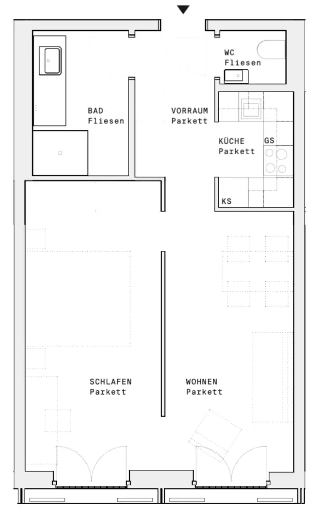 DC-FLATS: High-End-Apartment bei der UNO-City!! ERSTBEZUG!!