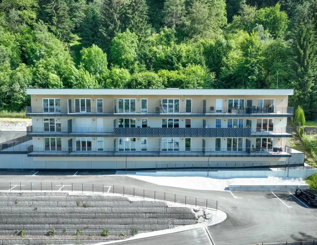 EIGENHEIM ODER ZWEITWOHNSITZ: 2-Zim.-Gartenwohnung mit unverbaubaren Blick ins Ennstal