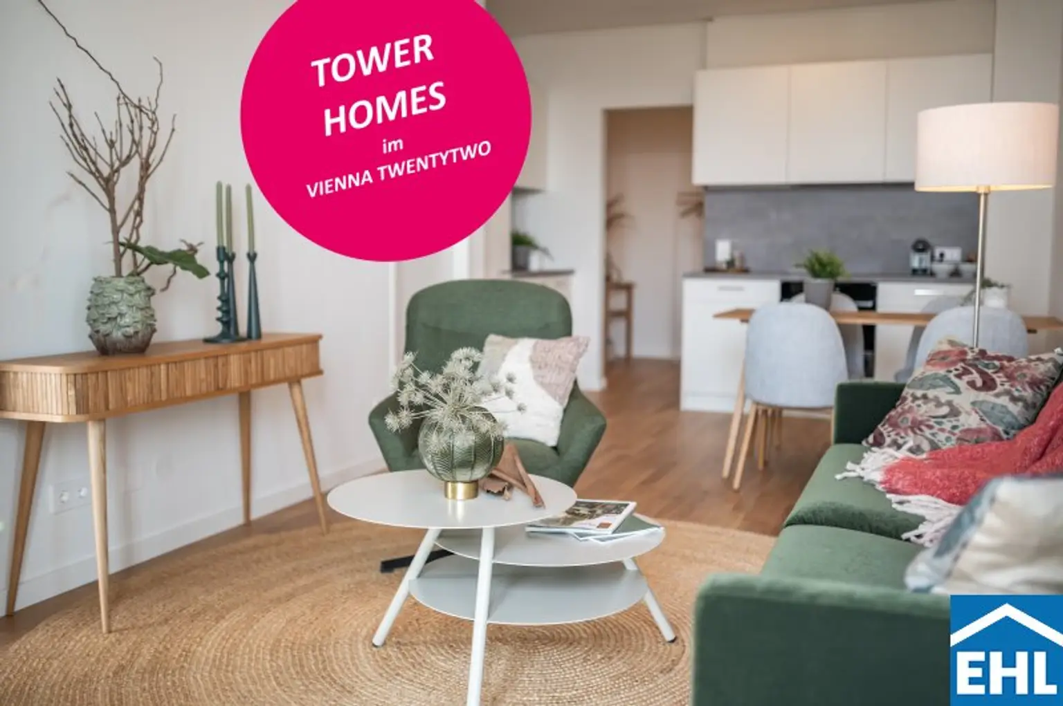 Erstbezug I TOWER HOMES bei der U1 *Rooftop-Pool inklusive*