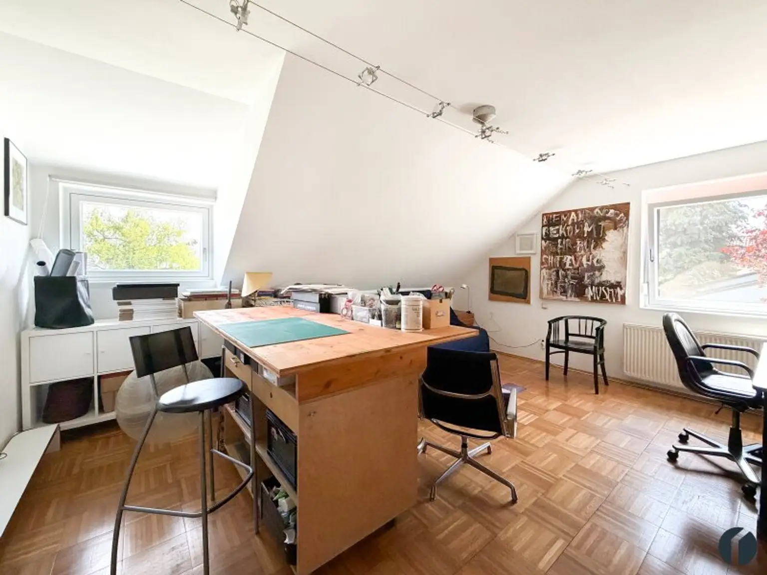 Atelier im Obergeschoss