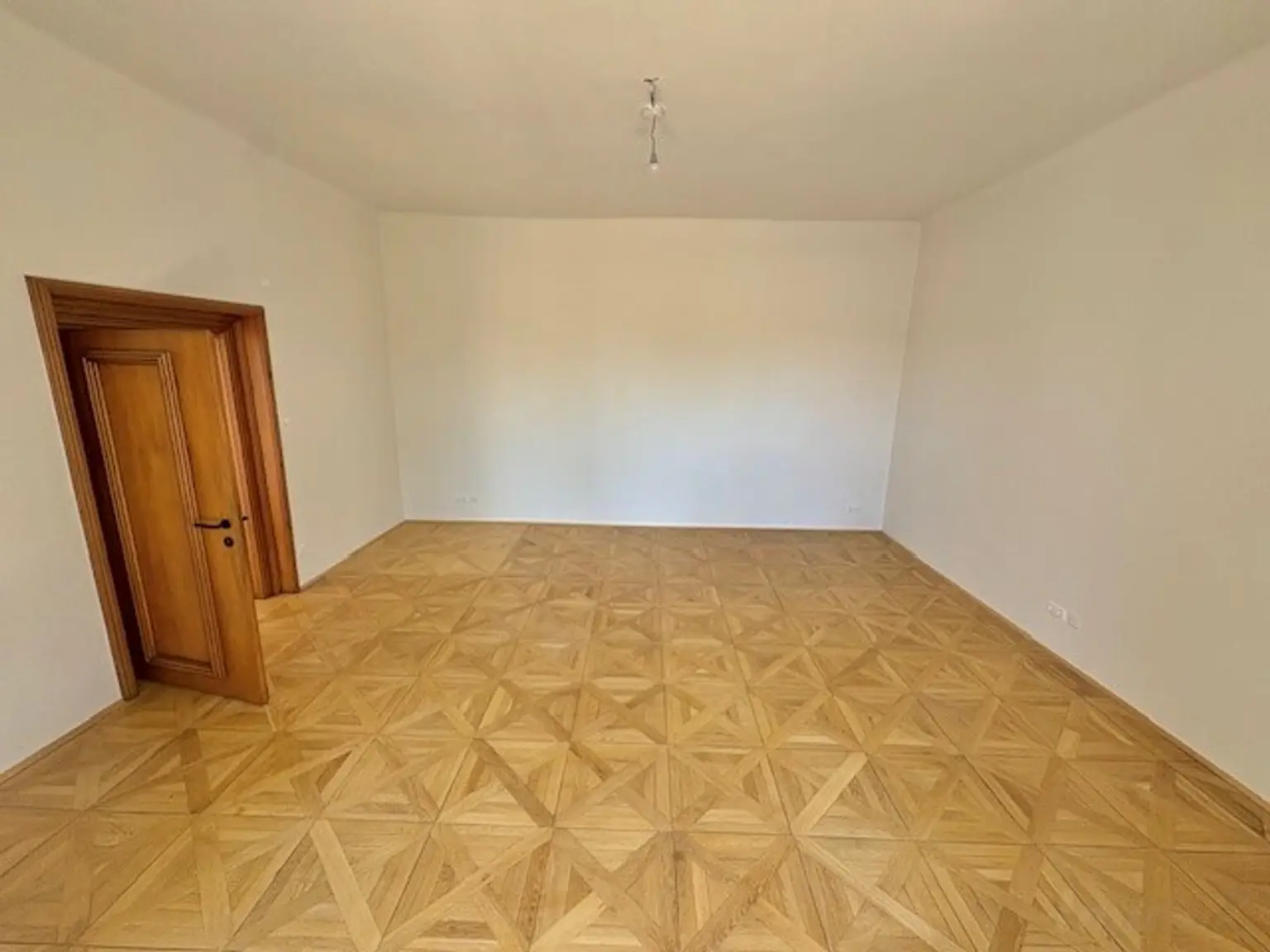 Blick ins Schlafzimmer