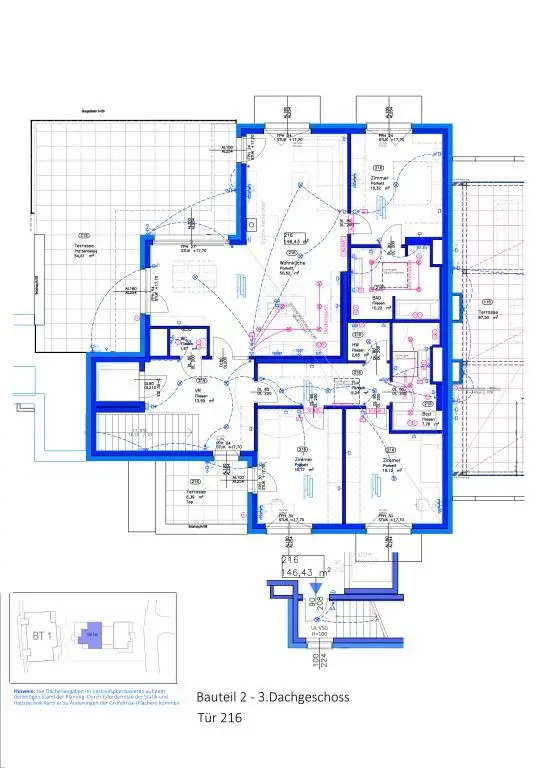 Luxus Penthouse mit Outdoor-Jacuzzi wird komplett möbliert vermietet // Luxury penthouse with outdoor Jacuzzi available for rent, fully furnished //