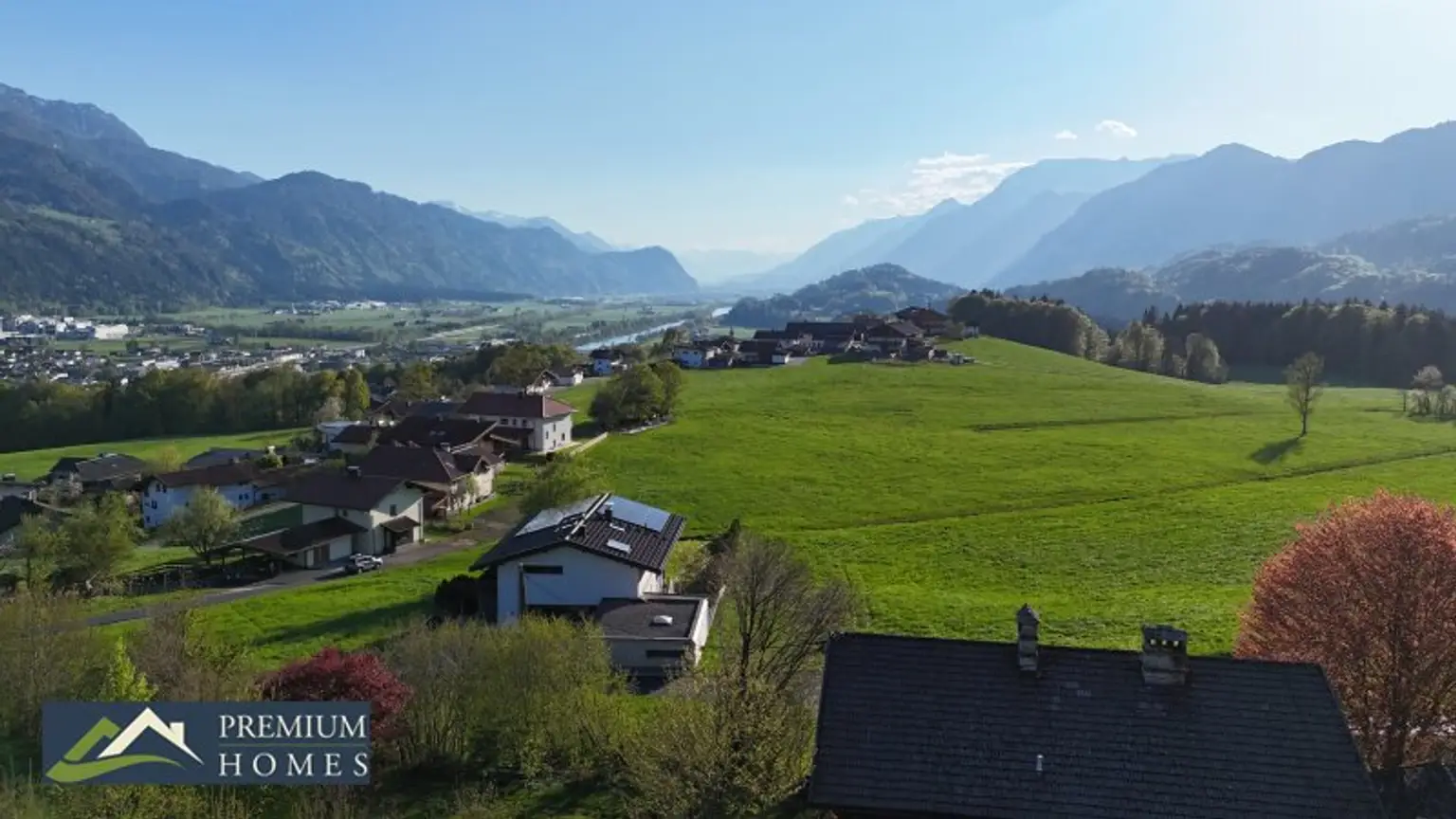 BREITENBACH am INN - KLEINSÖLL - VIER Baugrundstücke 500 m² bis 750 m² - Größe noch wählbar! - Drohnenfotos