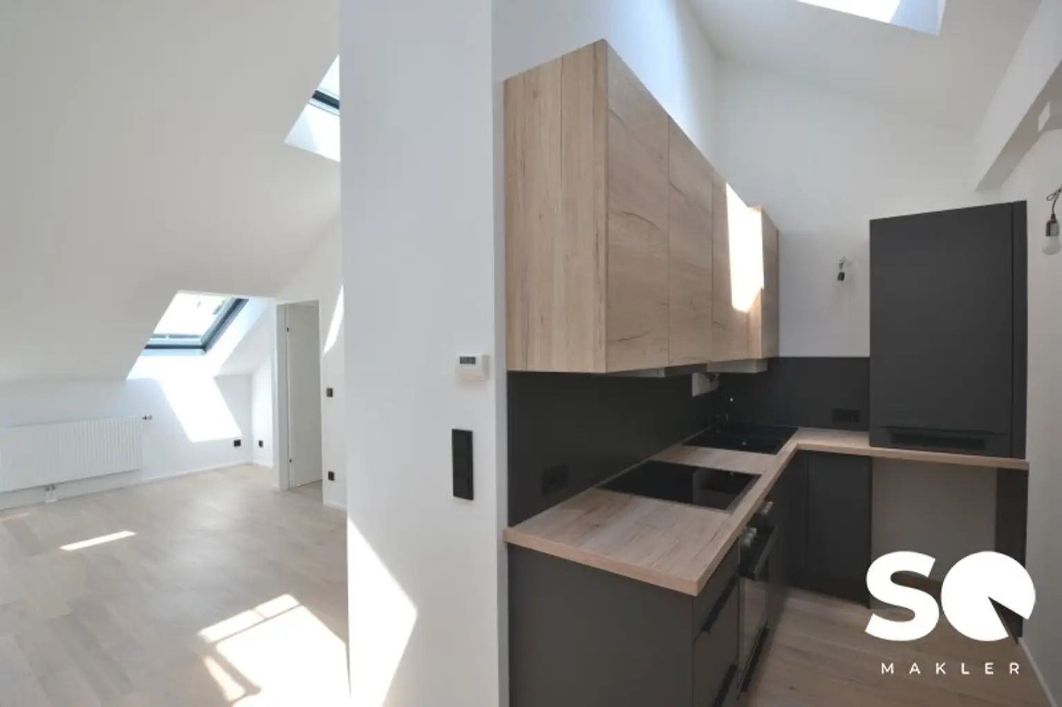 #SQ - STYLISH DG-WOHNUNG BEIM AUGARTEN (GAUßPLATZ) & NÄHE DONAUKANAL (U4) mit FERNBLICK [NEUWERTIG]