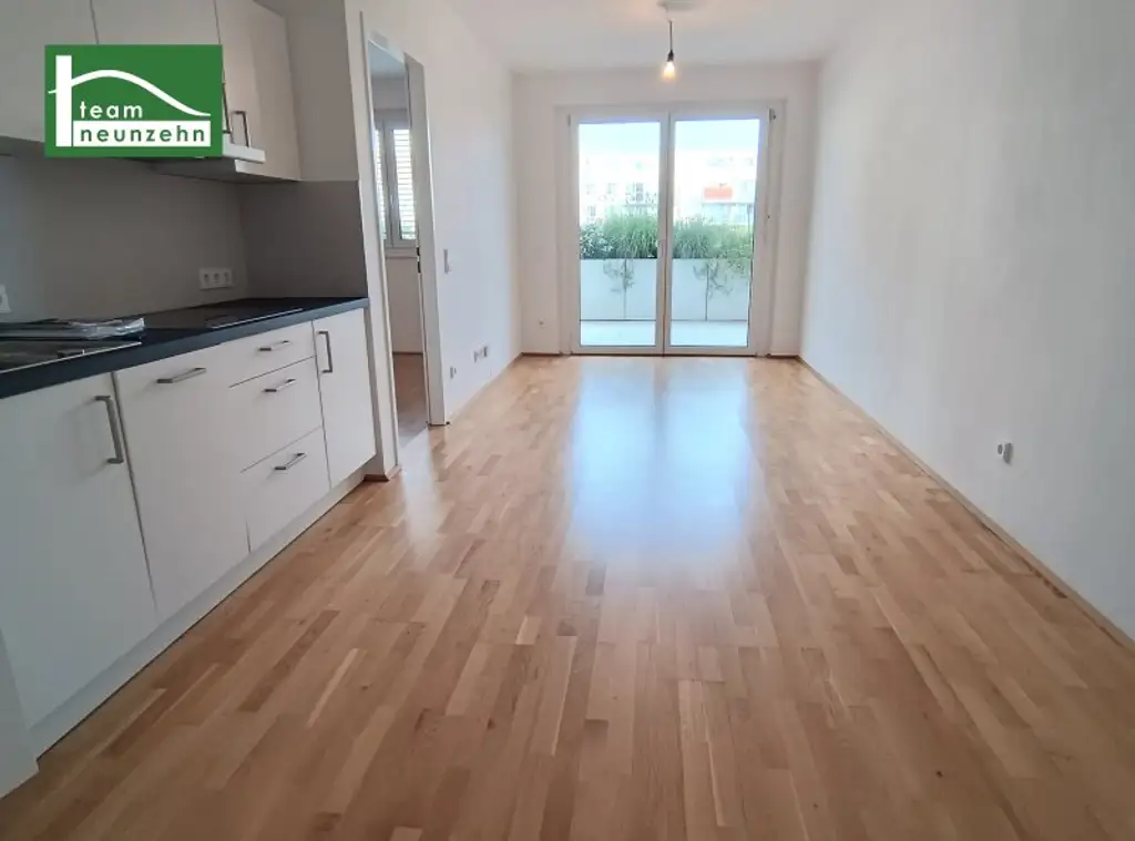 MITTEN IN DER STADT Ruhe auf der begrünten Terrasse genießen - 2 Zimmer Neubauwohnung. - WOHNTRAUM
