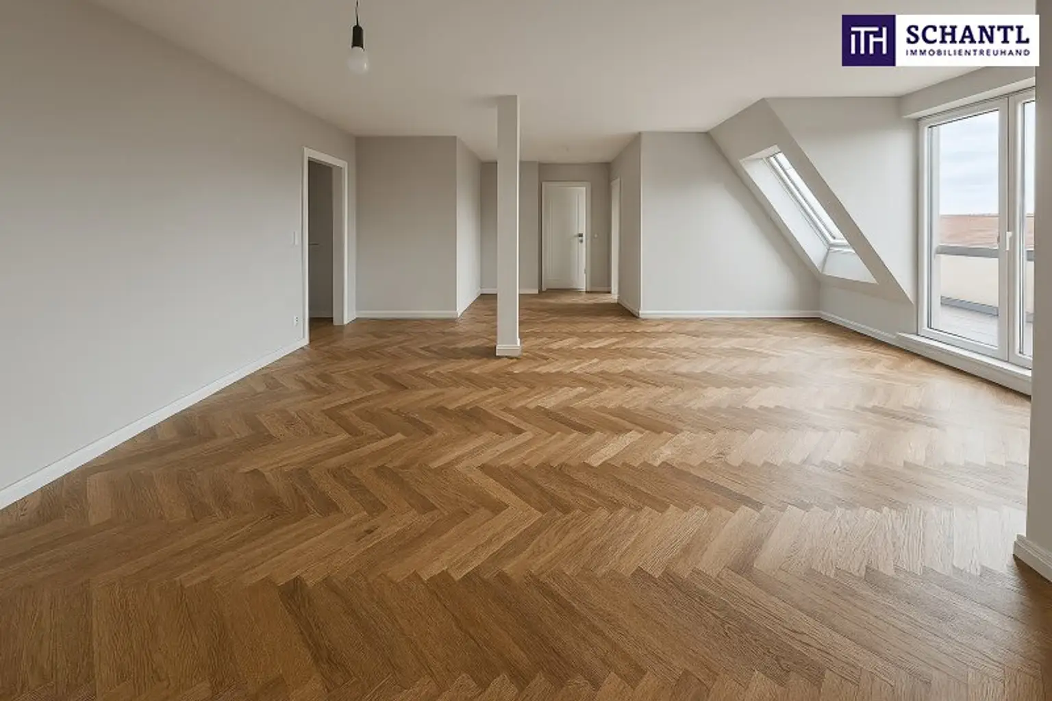 Exklusive 4-Zimmer-Dachgeschosswohnung in revitalisiertem Altbauhaus – Stilvolles Wohnen mit Dachterrasse, Fischgrätparkett, Klimaanlage & Luftwärmepumpe auf modernstem Stand
