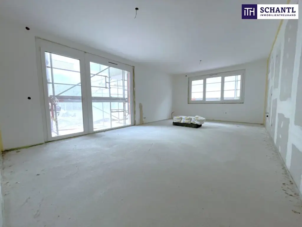 Naturnah + perfekt angebunden! 4-Zimmer-Gartenwohnung mit hochwertiger und nachhaltiger Ausstattung im DAS WEGL!