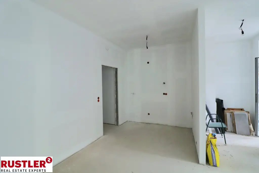 3 Zimmer-Erstbezug mit 45m² Eigengarten und Terrasse - Nähe Kutschkermarkt