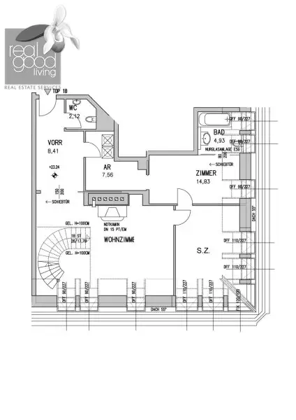 Exklusives Penthouse im Herzen der Wiener Innenstadt !!