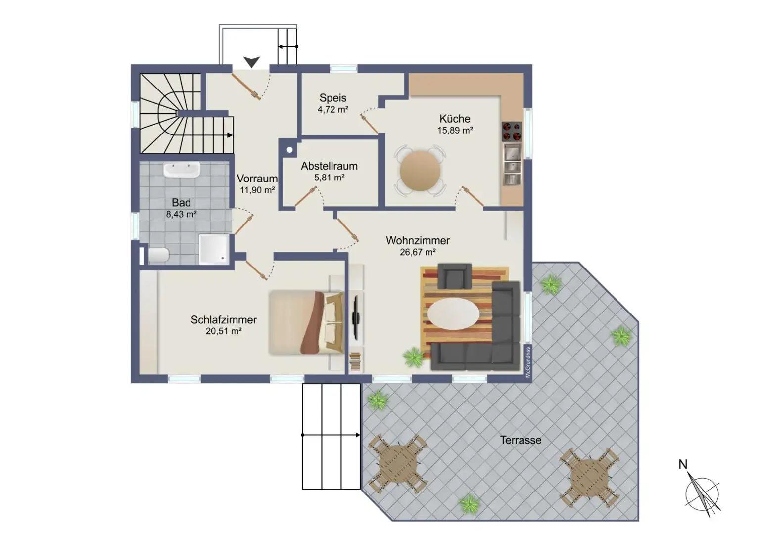 Grundriss EG