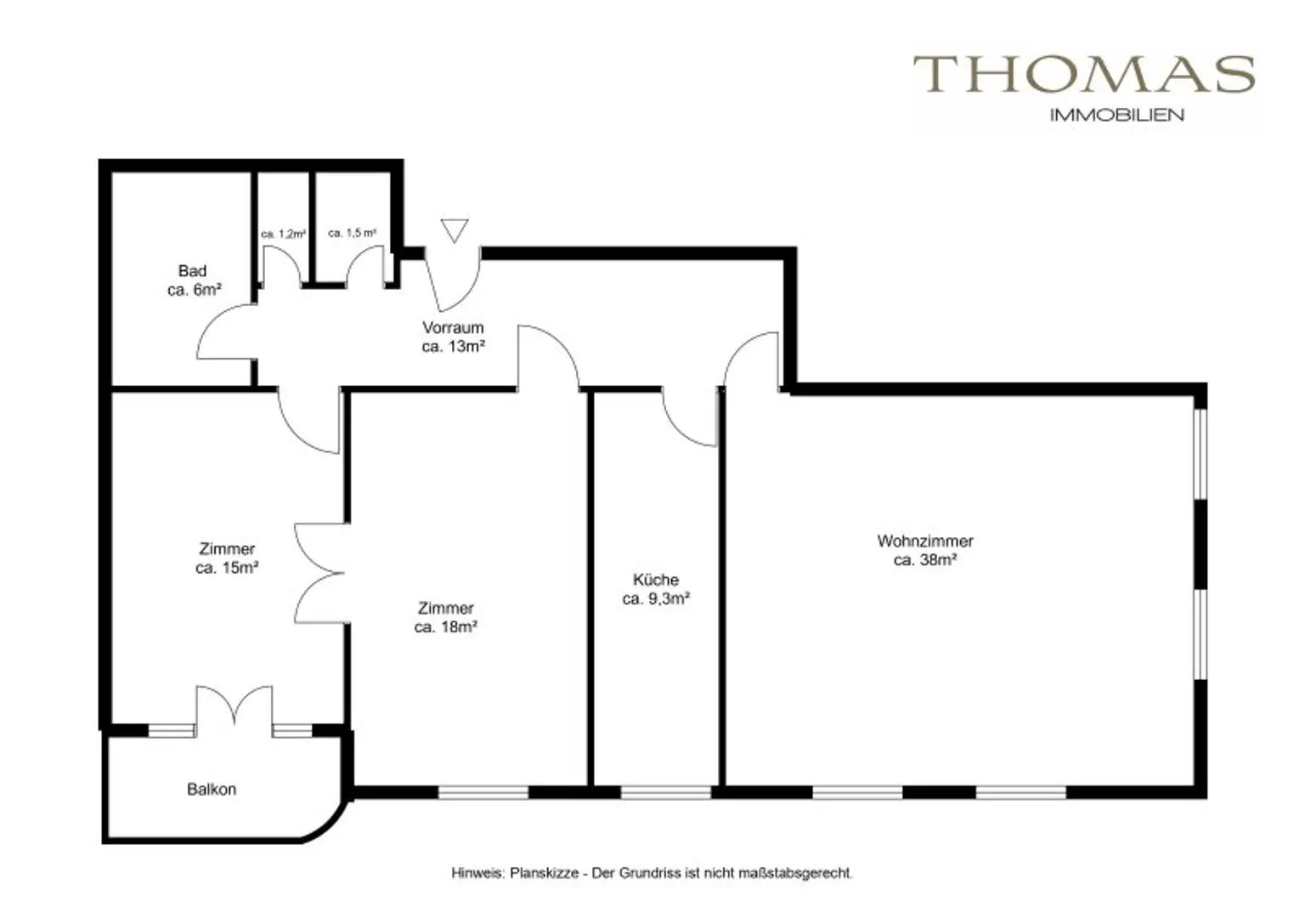 Helle 3-Zimmer-Wohnung mit Balkon im Herzen der Wiener Innenstadt