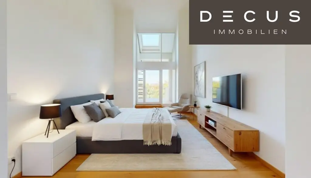 | EXKLUSIVE & LICHTDURCHFLUTETE DACHGESCHOSS - MAISONETTE - WOHNUNG MIT BLICK AUF DEN SCHLOSSBERG | PRIVATER LIFTZUGANG | 2 TERRASSEN | TOP LAGE