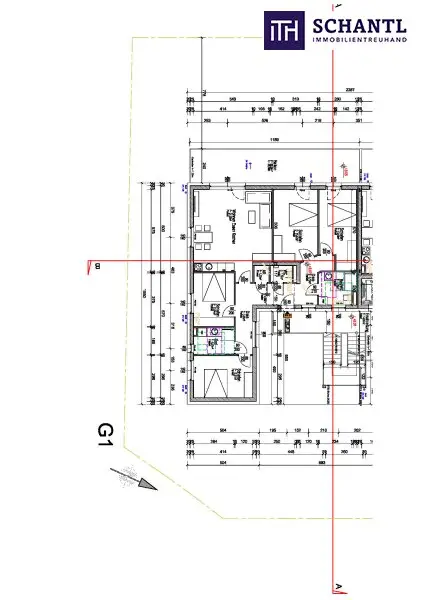 MEGA-Familienwohnung mit 4 Zimmern und zwei Bädern und Blick ins Grüne in einer ruhigen Sackstraße gelegen - 8041 Graz - PROVISIONSFREI!